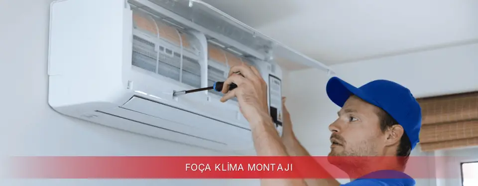 Foça İlçemi Finlux Klima Montajı